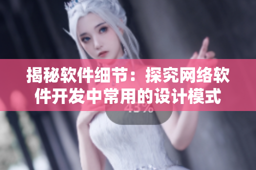 揭秘软件细节：探究网络软件开发中常用的设计模式