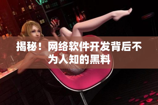 揭秘！网络软件开发背后不为人知的黑料