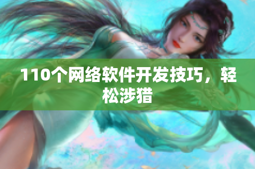 110个网络软件开发技巧，轻松涉猎