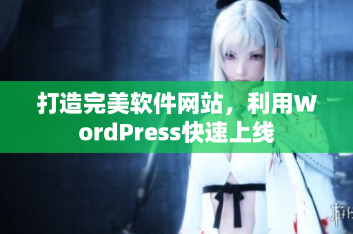 打造完美软件网站，利用WordPress快速上线