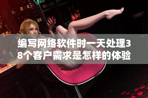编写网络软件时一天处理38个客户需求是怎样的体验