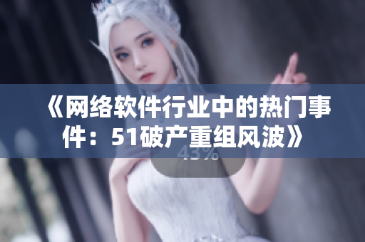 《网络软件行业中的热门事件：51破产重组风波》