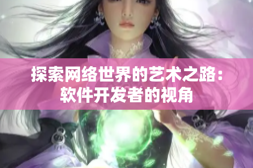探索网络世界的艺术之路：软件开发者的视角