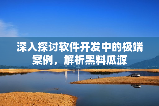 深入探讨软件开发中的极端案例，解析黑料瓜源