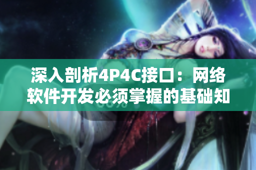 深入剖析4P4C接口：网络软件开发必须掌握的基础知识