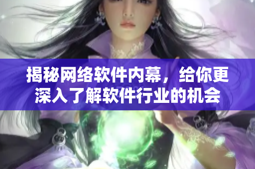 揭秘网络软件内幕，给你更深入了解软件行业的机会