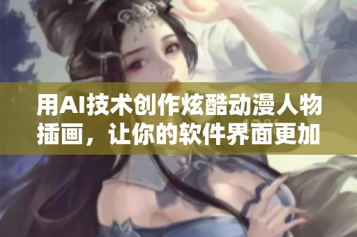 用AI技术创作炫酷动漫人物插画，让你的软件界面更加吸睛