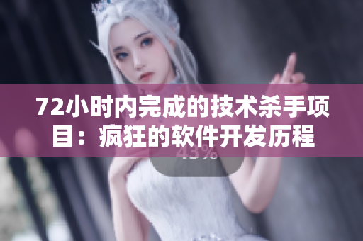72小时内完成的技术杀手项目：疯狂的软件开发历程