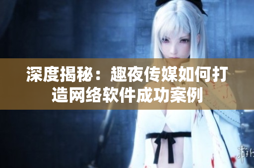 深度揭秘：趣夜传媒如何打造网络软件成功案例