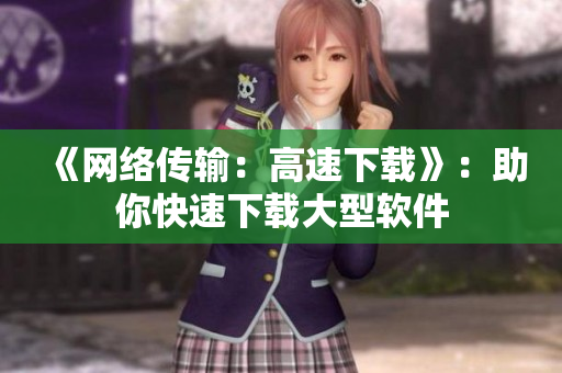 《网络传输：高速下载》：助你快速下载大型软件