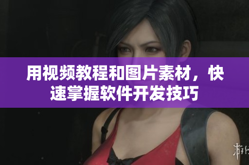 用视频教程和图片素材，快速掌握软件开发技巧