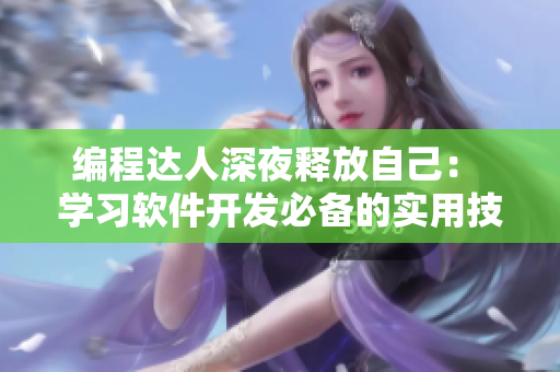 编程达人深夜释放自己： 学习软件开发必备的实用技巧