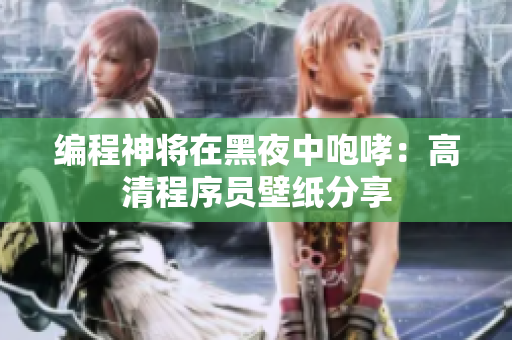 编程神将在黑夜中咆哮：高清程序员壁纸分享