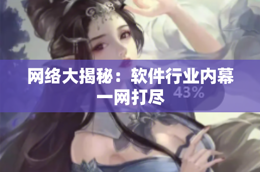 网络大揭秘：软件行业内幕一网打尽