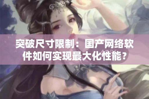 突破尺寸限制：国产网络软件如何实现最大化性能？