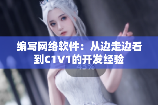 编写网络软件：从边走边看到C1V1的开发经验