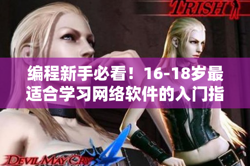 编程新手必看！16-18岁最适合学习网络软件的入门指南