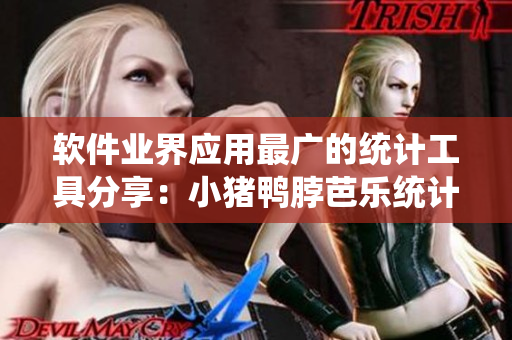 软件业界应用最广的统计工具分享：小猪鸭脖芭乐统计