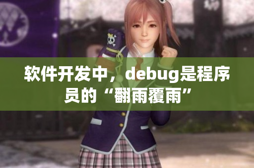 软件开发中，debug是程序员的“翻雨覆雨”