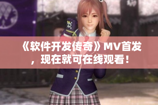 《软件开发传奇》MV首发，现在就可在线观看！