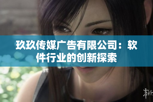 玖玖传媒广告有限公司：软件行业的创新探索