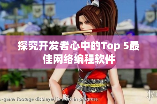 探究开发者心中的Top 5最佳网络编程软件