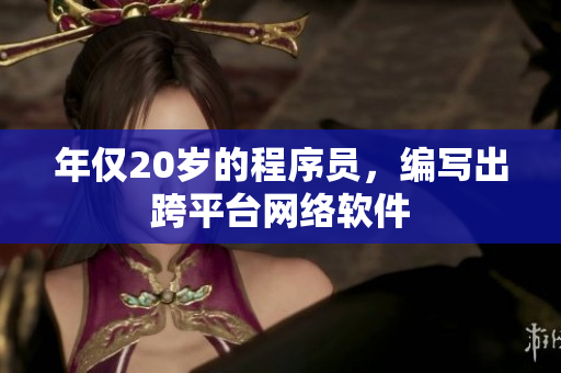 年仅20岁的程序员，编写出跨平台网络软件