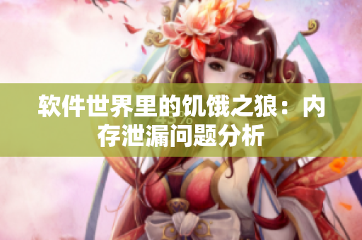 软件世界里的饥饿之狼：内存泄漏问题分析