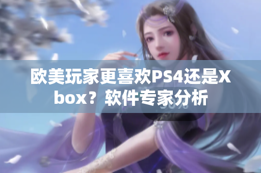 欧美玩家更喜欢PS4还是Xbox？软件专家分析