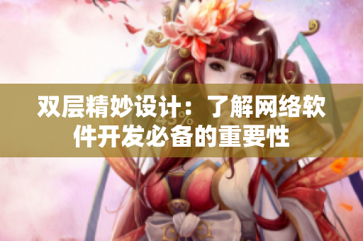 双层精妙设计：了解网络软件开发必备的重要性