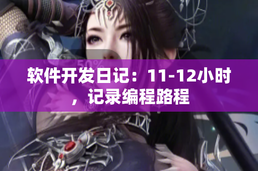 软件开发日记：11-12小时，记录编程路程