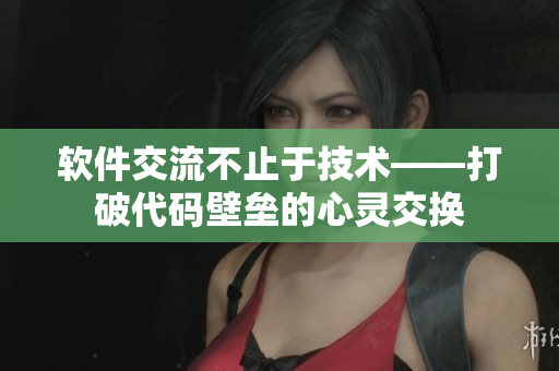 软件交流不止于技术——打破代码壁垒的心灵交换
