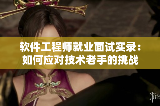 软件工程师就业面试实录：如何应对技术老手的挑战