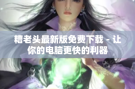 糟老头最新版免费下载 - 让你的电脑更快的利器